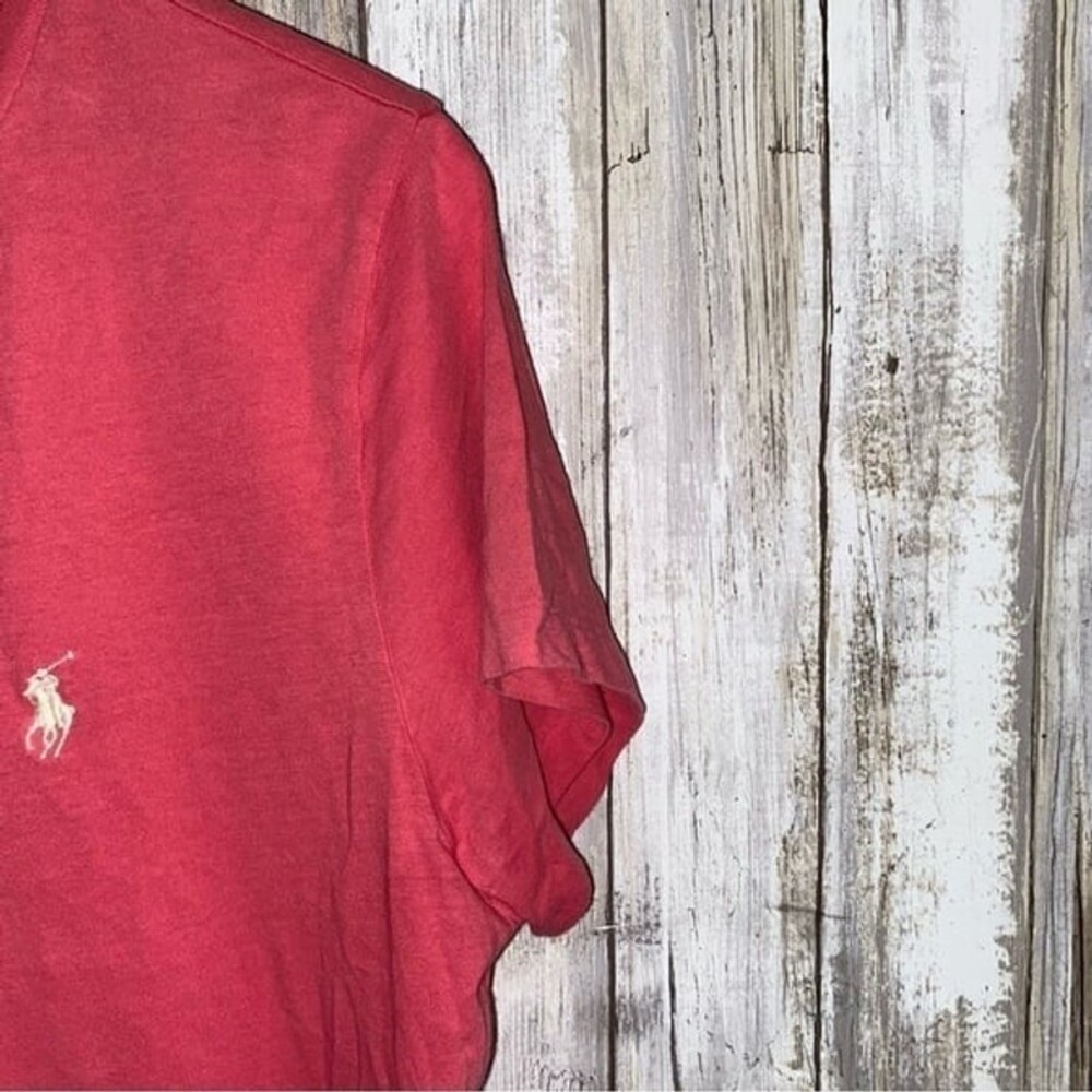 Polo Pink Scoop Neck Tee - Picture 4 of 4